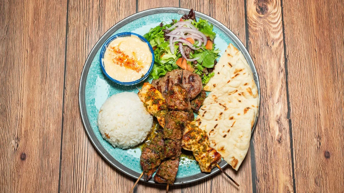 Salmon Kebab