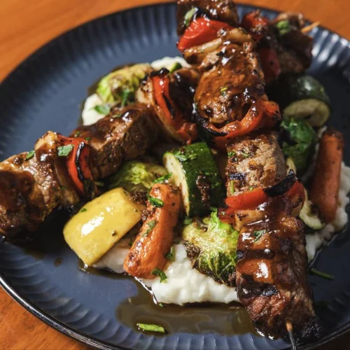 Rib Eye Skewers - Premium rib eye grilled skewers